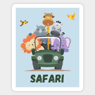 Safari Kids Sticker